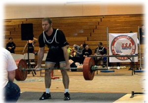 Tim Cox (son of sandy sund) MN Power Lifting 